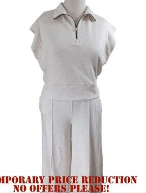 DANSKIN 2 PIECE CROP TOP/GAU HO PANTS SIZE M NWT